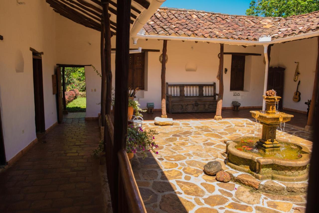 Hotel Hacienda Macedonia Barichara Exterior photo